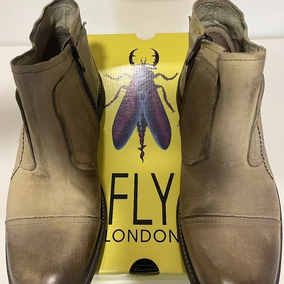 Fly London Hale Low Cap Toe Boot Fly London – Tower-London.US main image 3